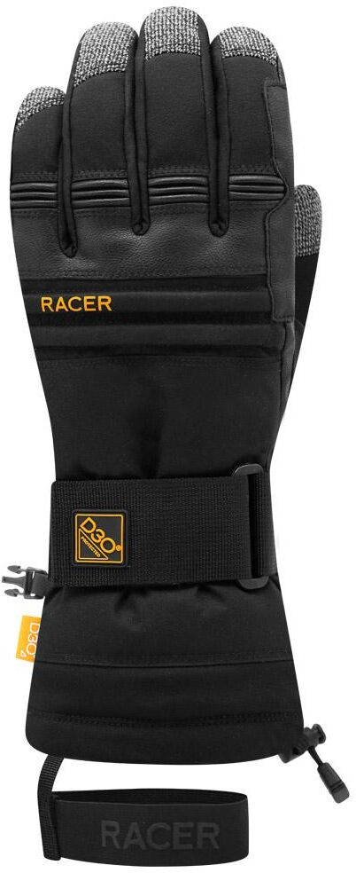 Racer  - Inside 5 Glove Black - S - Gant de ski