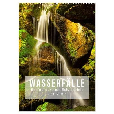 Wasserfälle. Beindruckende Schauspiele der Natur (Wandkalender 2027 DIN A2 hoch), CALVENDO Monatskalender