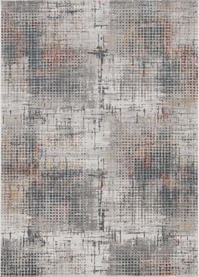 The Gray Barn Spade Industrial Honeycomb Area Rug