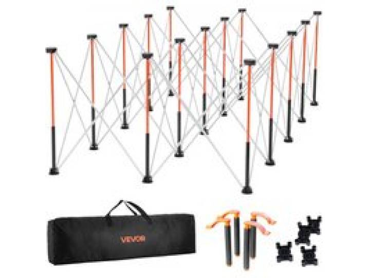VEVOR tragbarer klappbarer Montageständer (970 x 215 x 350 mm), zusammenfaltbare Werkbank Werkbankständer mit 2724 kg Tragkraft & Aufbewahrungstasche (keine Tischplatte) für Garage Werkstatt