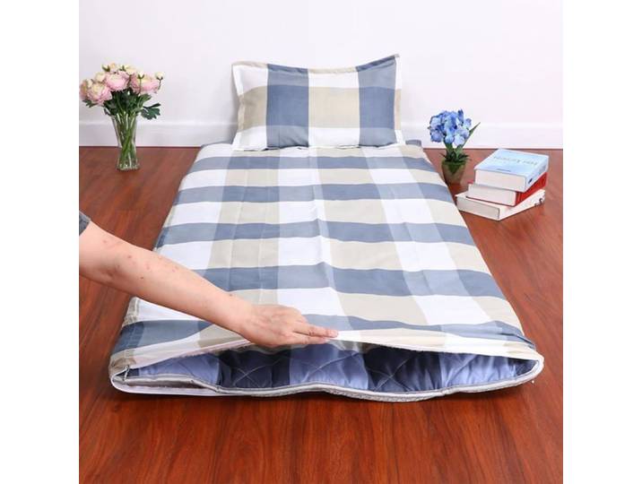 Housse de matelas de sol pour Futon japonais 120x200cm Polyester Lavable