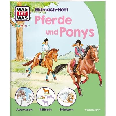 WAS IST WAS Junior Mitmach-Heft Pferde & Ponys, Taschenbuch von Eva Dix,Sabine Schuck,Ida Schuhmann, Tessloff Verlag Ragnar Tessloff GmbH & Co. KG,
