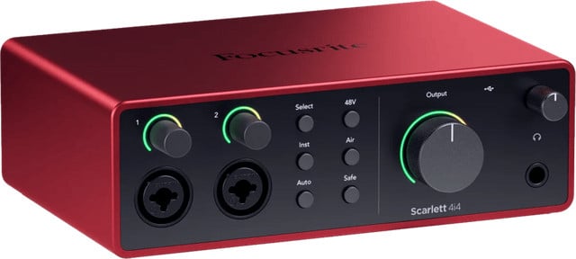 Focusrite Scarlett 4i4 Audio Interface