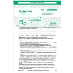 Rnk, Formular, 10 RNK-Verlag 523/10 Mietverträge für Wohnungen