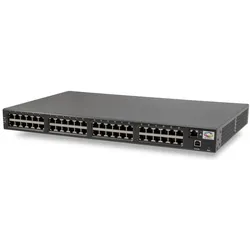 Microchip 24-PORT BT 90W NMS AC EU CORD (24 Ports), Netzwerk Switch, Schwarz