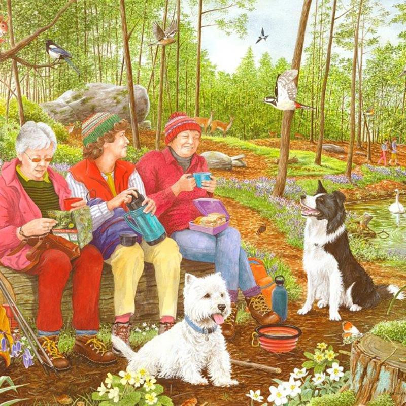 House of Puzzles Puzzel Puzzle Time For a Cuppa 1000 stukjes voor volwassenen