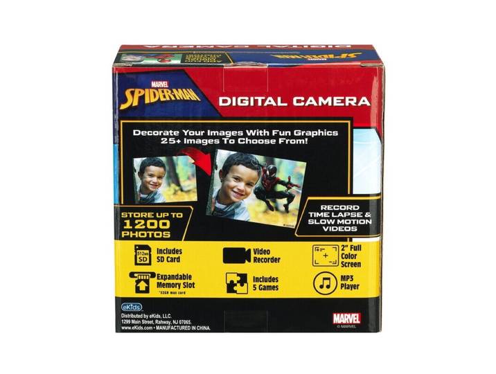 eKids Spidey en zijn geweldige vriendjes Spidy en zijn geweldige vriendjes camera