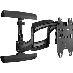 Chief THINSTALL TS318T Medium Dual Swing Arm Wall Mount - 18" Extension - Befestigungs (Wand, 34 kg, 32" - 65"), TV Wandhalterung, Schwarz