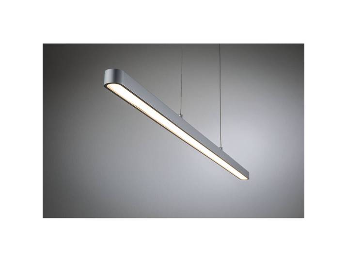 LED-Pendelleuchte Lento III 100 x 2 x 3cm Grau Kunststoffart: Polycarbonat Material: Metall, Kunststoff Metallart: Aluminium Oberfläche Metall: