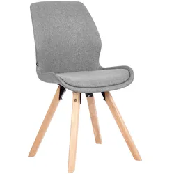 CLP Stuhl Luna Stoff   Farbe: grau, Material: Stoff