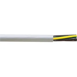 Steuerleitung Y-JZ ungeschirmt mit num. Adern, 7 x 1,0 qmm, grau, Rolle a 50 m