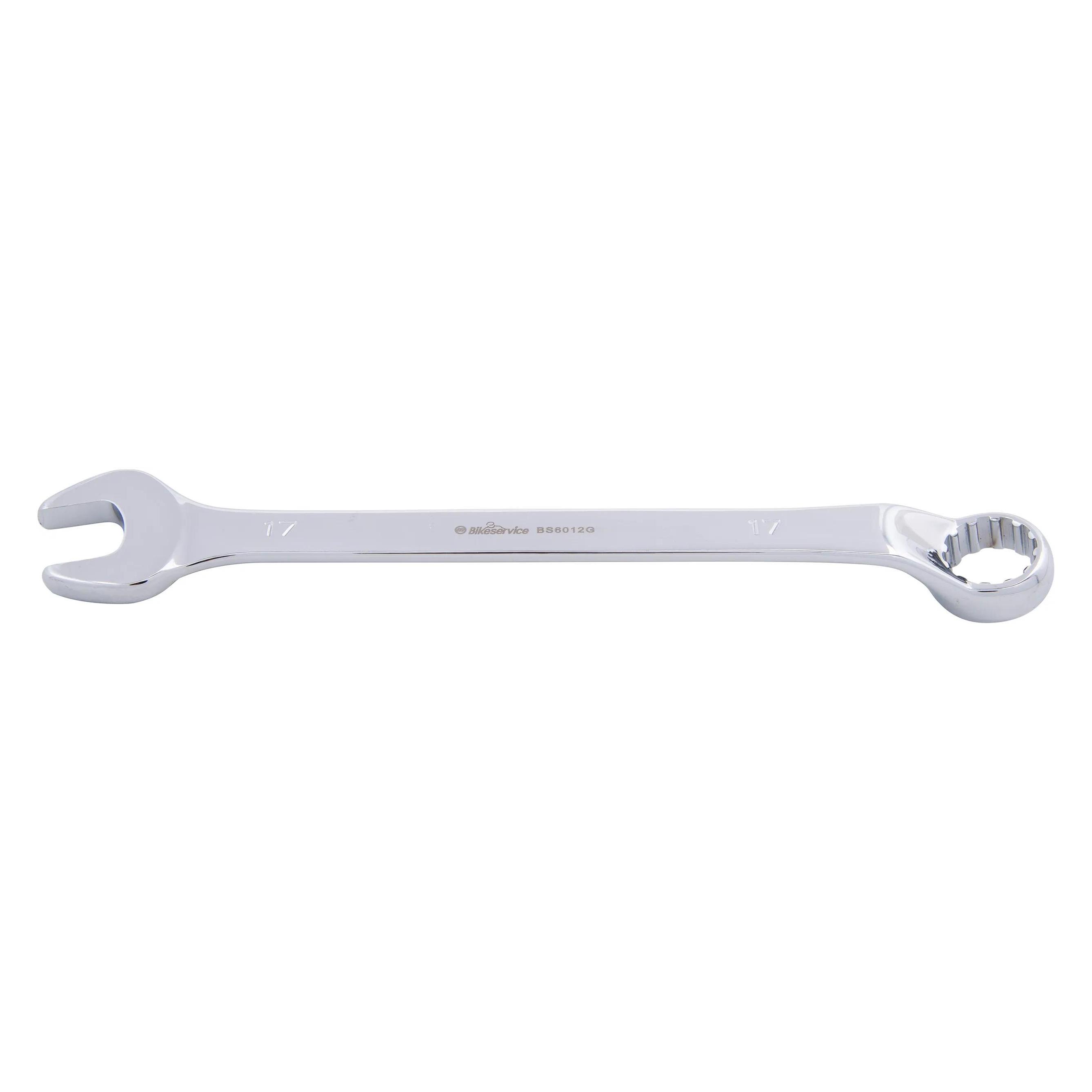 Bikeservice Bike Service Gabelringschlüssel 17 mm (Werkzeug Generika)/Multi Driver Wrench 17 mm (Han (17 mm) (BS6012G)