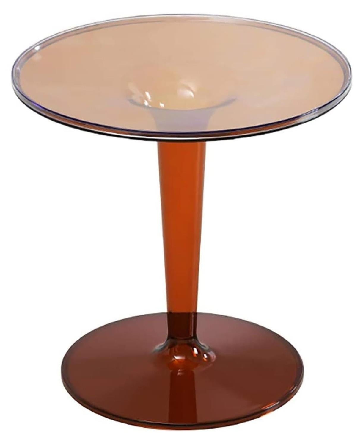 Ronde Salontafel - Scandinavisch Minimalistisch - Transparant Acryl