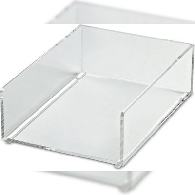 MAUL Zettelbox Acryl DIN A6 ungefüllt glasklar Packung mit 12 Stück