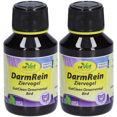 Darmrein f.Ziervögel & Exoten 2x 2x100 ml