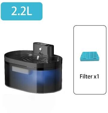 Inspire Select 74.4 Oz Wireless Automatic Pet Water Fountain With Motion Sensor Battery Operated Cat & Dog Water Dispenser fountain 1 Set