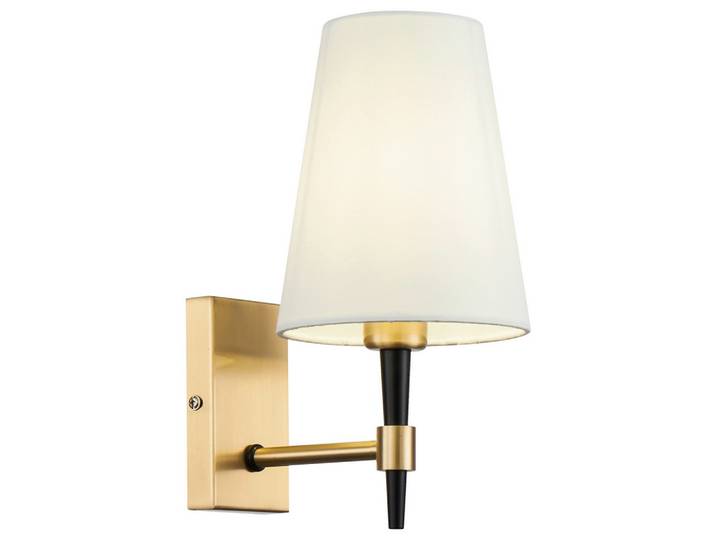 Wandleuchte Zaragoza Messingfarben max. 40 Watt Wandlampe