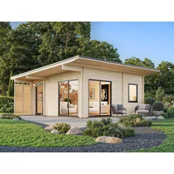 Palmako Ferienhaus Cecilia 27,2 m2 Slide Plus - 70 mm