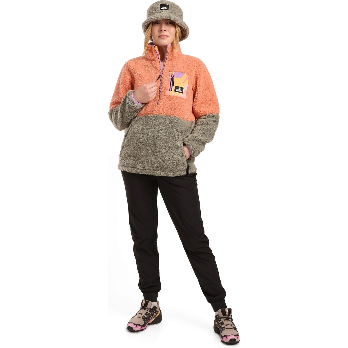 Horsefeathers Elvira Sweatshirt papaya punch XL TW033G-papaya punch-XL