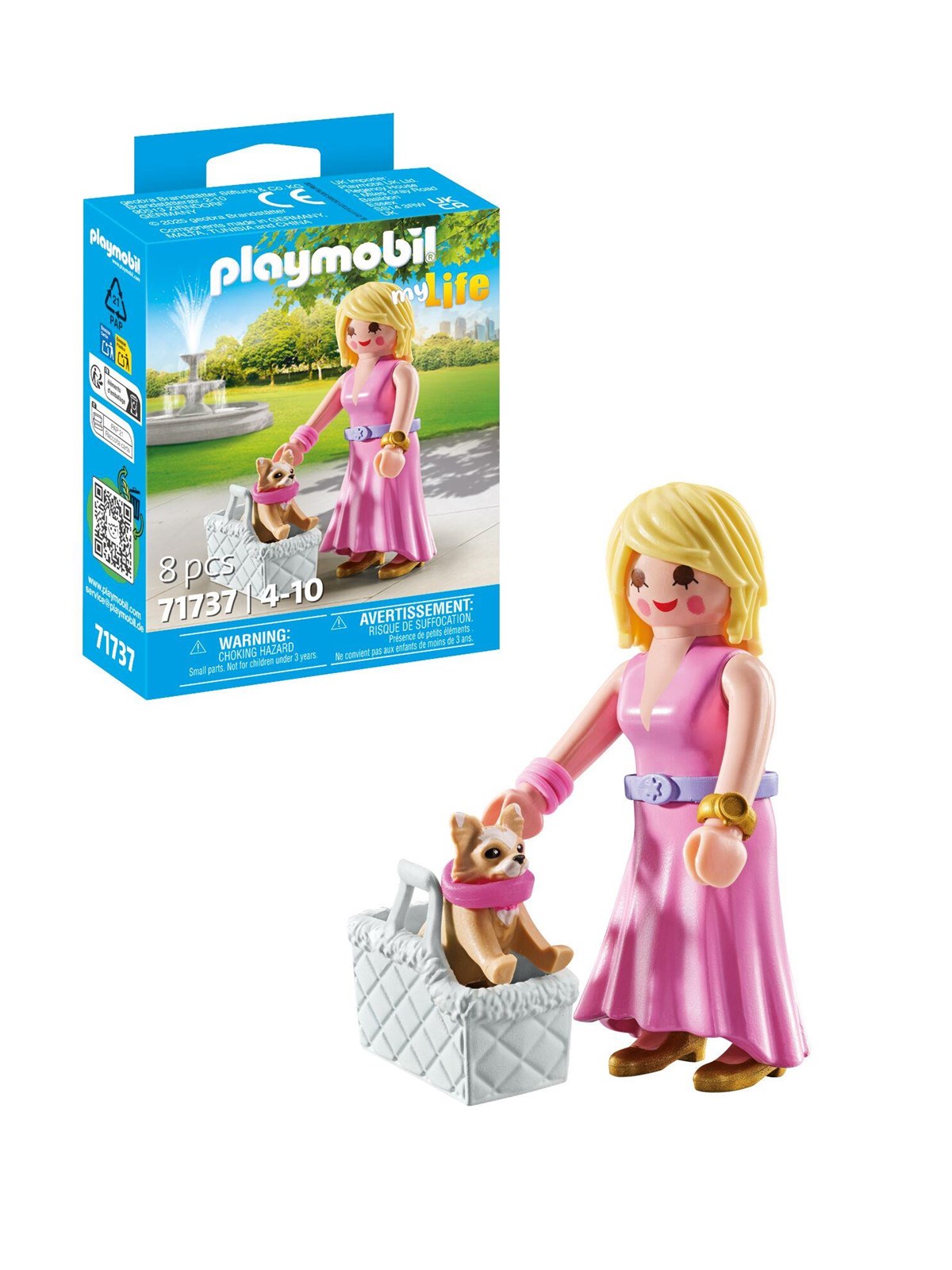 Playmobil Serie - My Life It Girl with Chihuahua - 71737