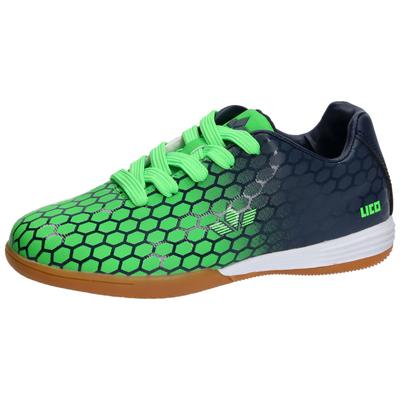 Fußballschuh LICO "Fußballschuhe Soccer Champ", Mädchen, Gr. 31, grün, Synthetik, Schuhe Fußballschuh