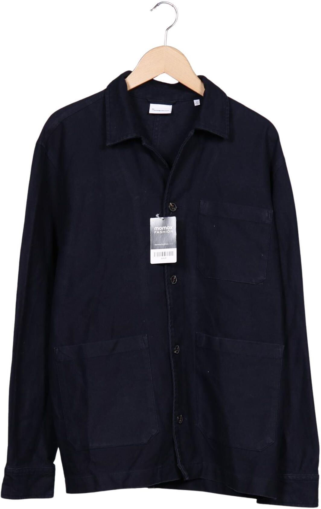 Knowledge Cotton Apparel Herren Jacke, Marineblau, Gr. M, Baumwolle - Second Hand