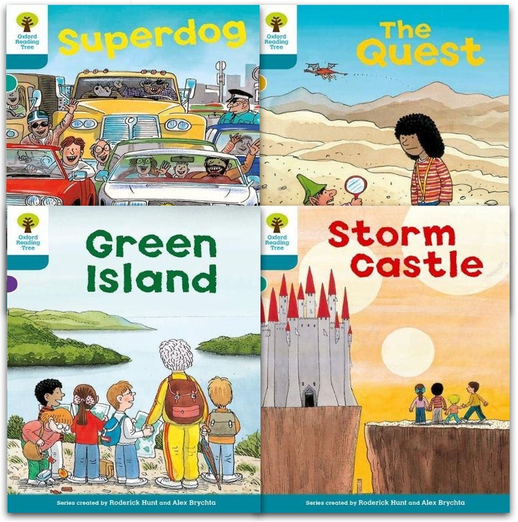 OXFORD UNIVERSITY PRESS Oxford Reading Tree Read With Biff Chip Kipper Stories Collection 4 Books Set Level 9