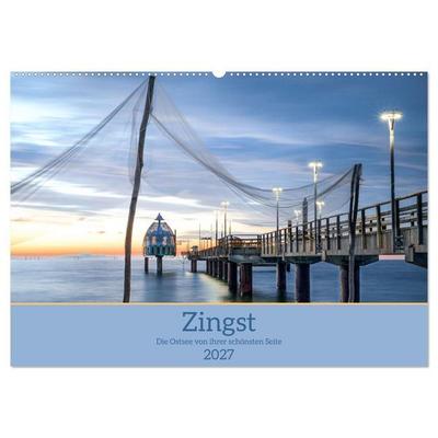 Zingst - die Ostsee von ihrer schönsten Seite (Wandkalender 2027 DIN A2 quer), CALVENDO Monatskalender