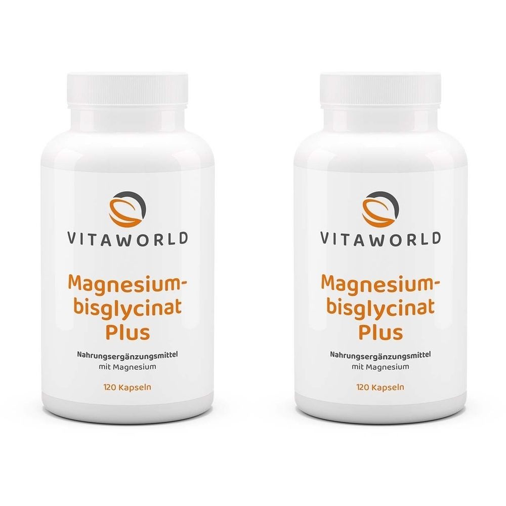 Magnesium Bisglycinat Plus Kapseln 2x 2x120 St