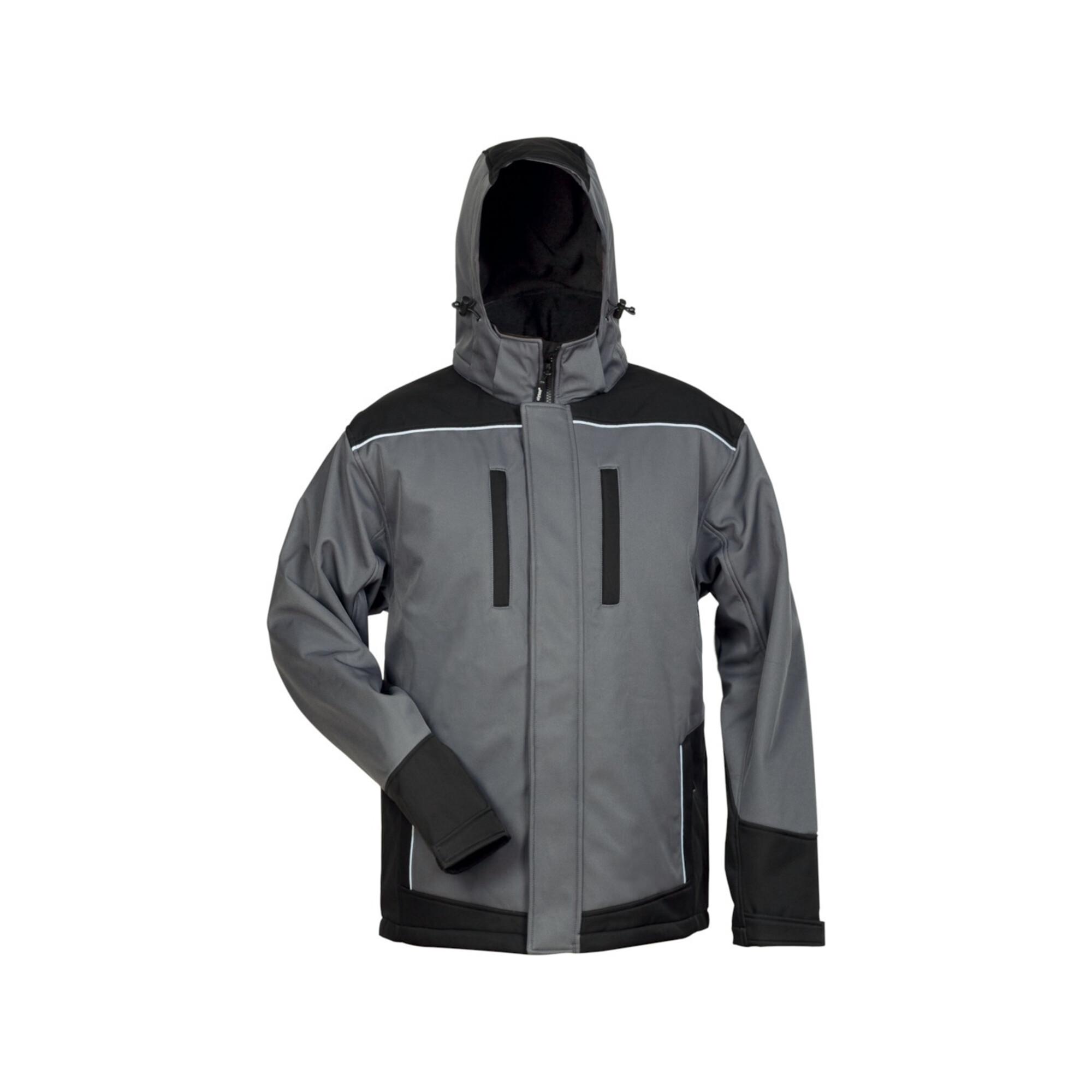 Elysee Softshelljacke Ajax, Gr. S, grau/schwarz