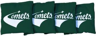 Skip's Garage Texas Dallas Comets Green Cornhole Bags