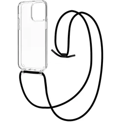 Muvit Handyhülle for Change iPhone 15 Pro Durchsichtig, Handykette, Transparent