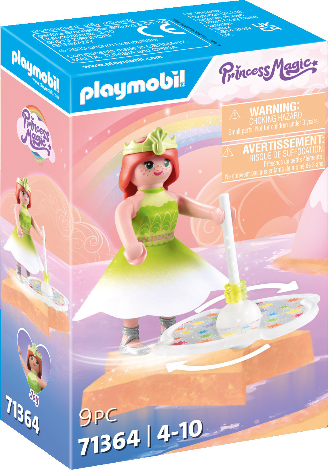 Playmobil Prinses Magie 71364 Hemelse Regenbogen-draaimolen met prinses