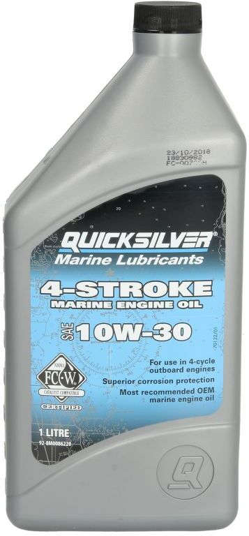 Motoröl QUICKSILVER 8M0086220 4T Marine 10W-30 1L