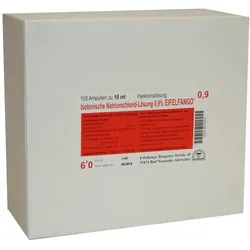 Isotonische NaCl Lösung 0,9% Eifelfango 100X10 ml