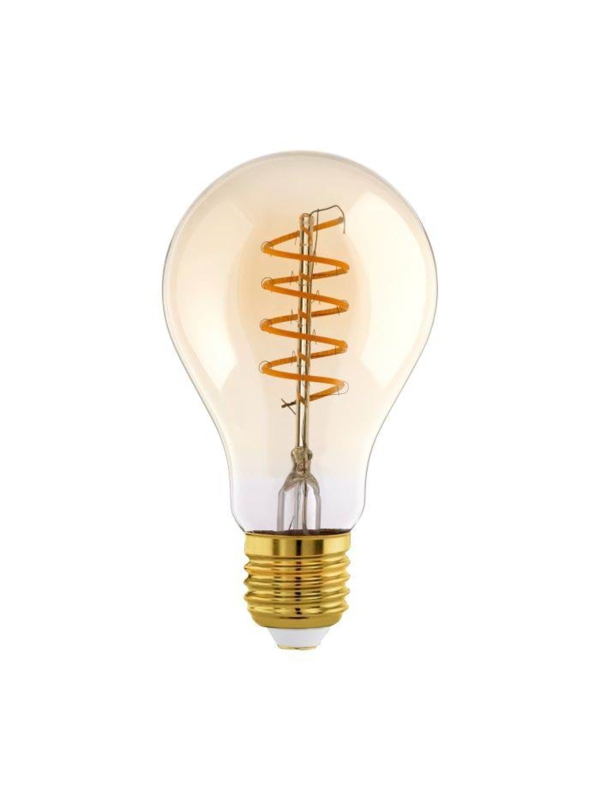 EGLO LED-Lampe A75 Spiral 4W/820 245 lumen amber dimmable E27
