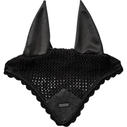 Fliegenhaube All Black Glimmer Fliegenmütze Black Glimmer / Full