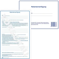 AVERY Zweckform Patientenverfügung