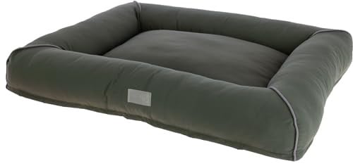 Kerbl Pet Knuffelbed Jerome, donkergroen, B/D/H: 75 x 60 x 10 cm