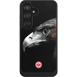 Nivocase Hülle für Samsung Galaxy S25 Handyhülle NIVOcore Case Schwarz Europameisterschaft Eintracht (Samsung Galaxy S25), Smartphone Hülle, Schwarz