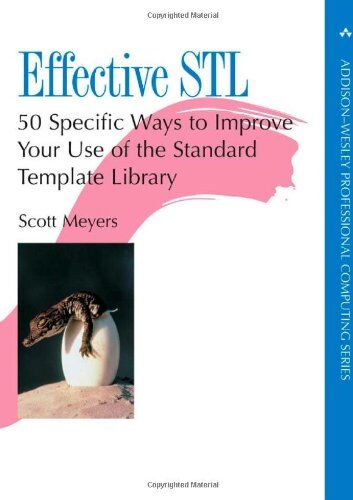 Scott Meyers - Effective STL: 50 Specific Ways to Improve the Use of the Standard Template Library (Addison-Wesley Professional Computing) - Preis vom 09.10.2026 07:28:09 h