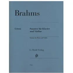 Brahms, Johannes, Violinsonaten br. Violine und Klavier Partitur und Stimme(n), Fachbücher von Johannes Brahms, Michael Struck, Bernd Wiechert