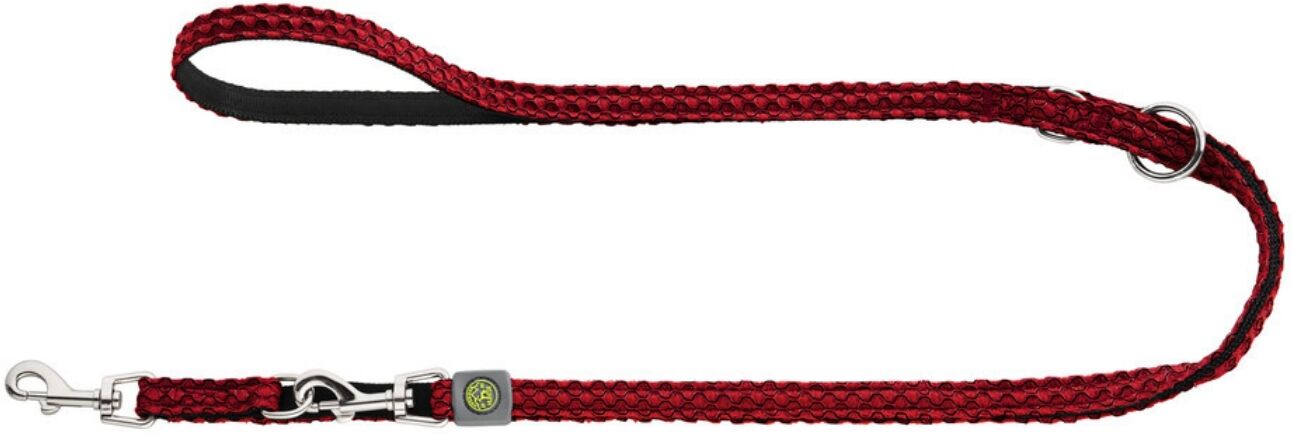 Hunter Guinzaglio da Passeggio Regolabile Hilo Rosso Riflettente 20/200