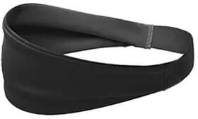 Uplift Essentials Unisex Non Slip Moisture Wicking Sports Sweatband black
