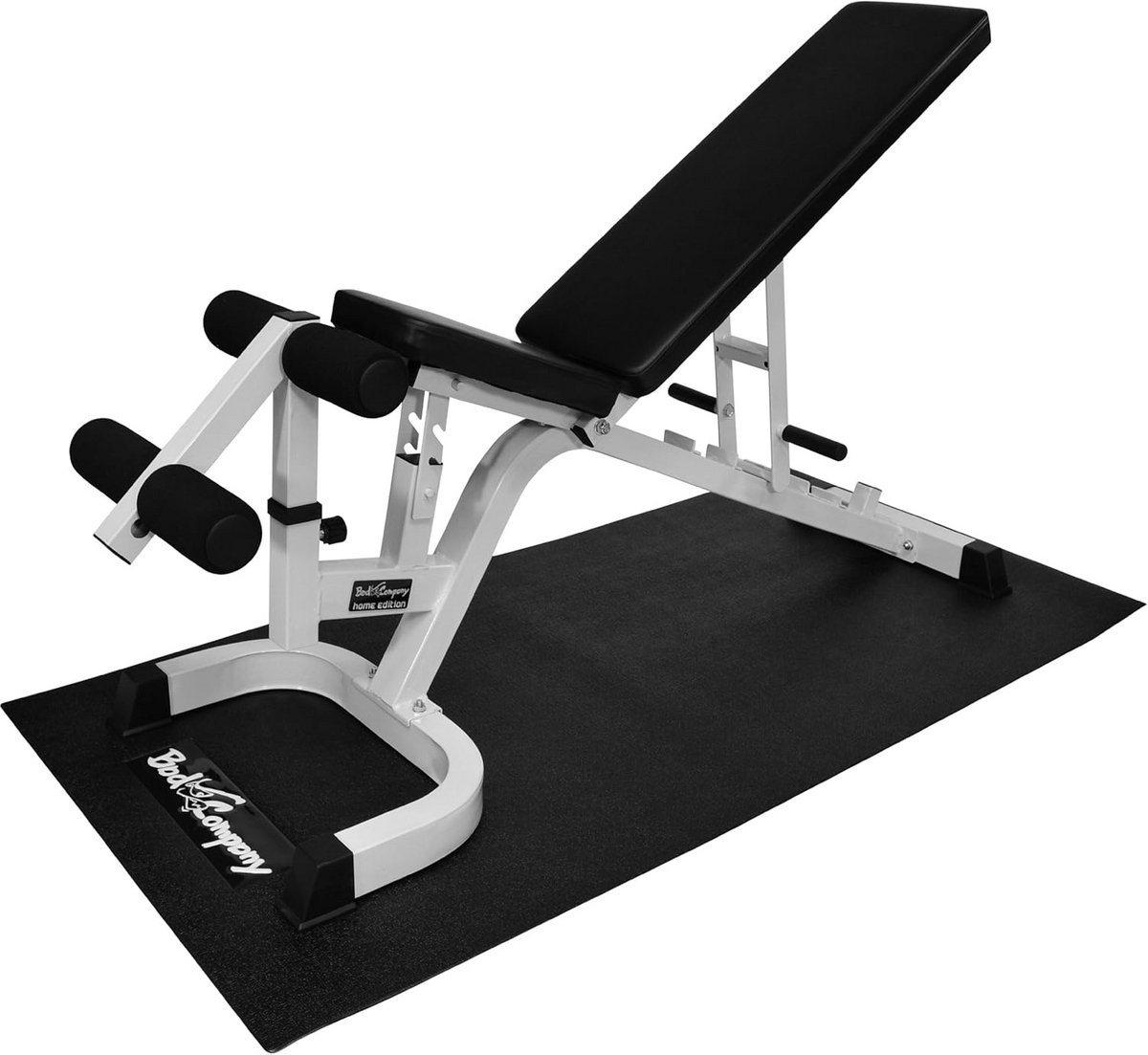 Bad Company Vloermat, geurneutrale vloerbeschermingsmat voor trainingsapparaten, 180 x 90 cm
