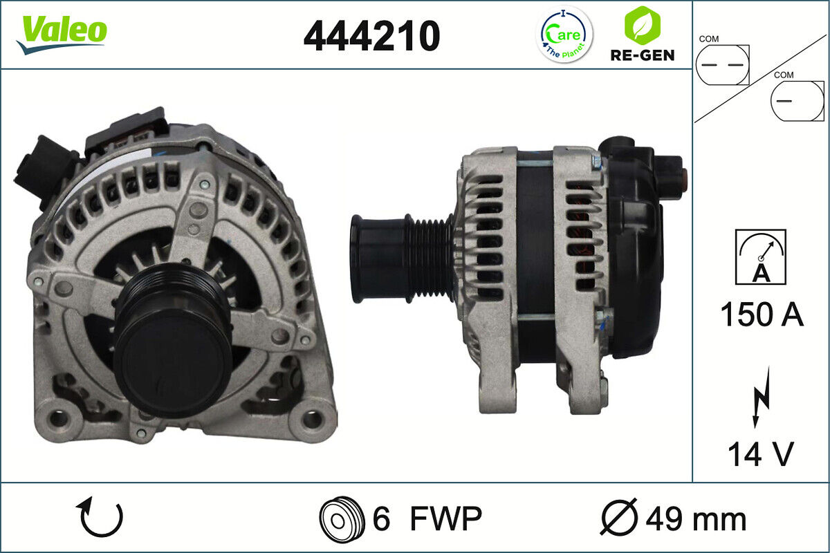 Valeo Generator 444210 Für Ford