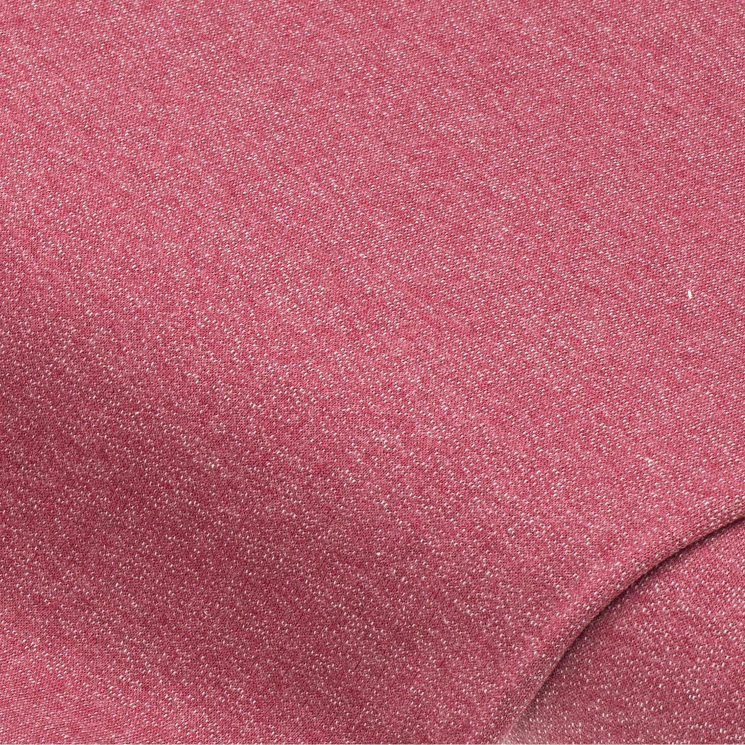 Sweatstoff "Basic" mit weich gerauter Innenseite, mauve-melange
