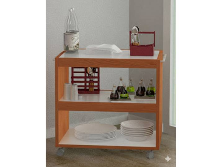 Desserte mobile Punto - Aulne/Blanc