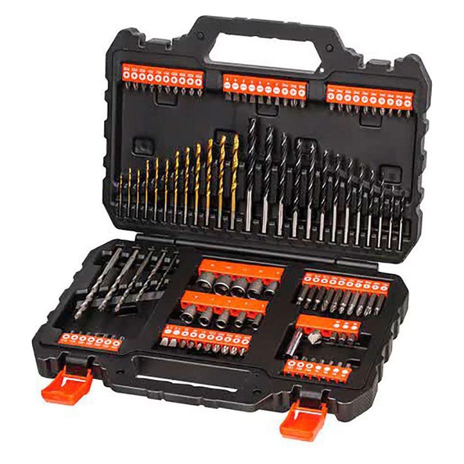 Black & Decker Bohrer& Schrauberbitset,109teilig (A7200)