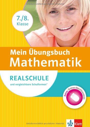 Klett Mein Übungsbuch Mathematik 7./8. Klasse: für Realschule und vergleichbare Schulformen - Preis vom 13.10.2026 11:25:28 h